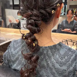 セミロング 荒川 ひなの 新川崎のヘアスタイル
