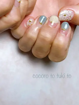 ネイル ネイルサロン ココロとツキとのネイルデザイン