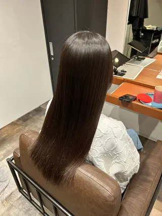 ロング 藤野 拳登のヘアスタイル