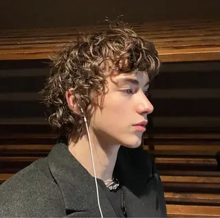ショート カラー パーマ メンズ fifth aiのヘアスタイル