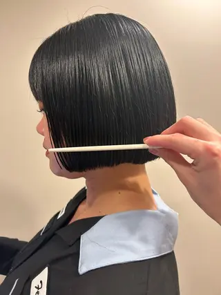 ショート メンズ清潔感のプロ 💈メンズパーマ藤田のヘアスタイル