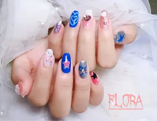 ネイル flora nailのネイルデザイン