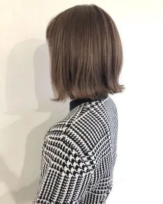 ミディアム Okamura Chisatoのヘアスタイル
