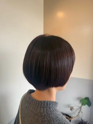 ショート カラー 平川陸翔 /艶カラーのヘアスタイル