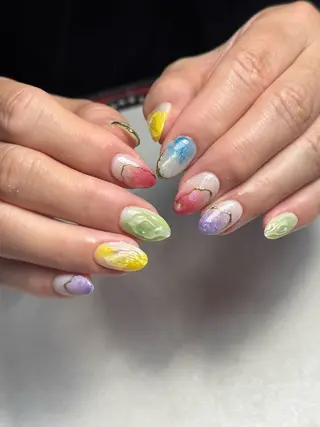 ネイル 🐈⬛ Minamiのネイルデザイン