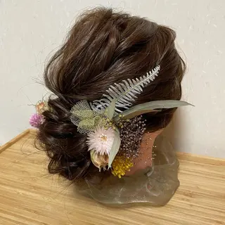 ヘアアレンジ はやしほのか| マンツーマン美容師のヘアスタイル