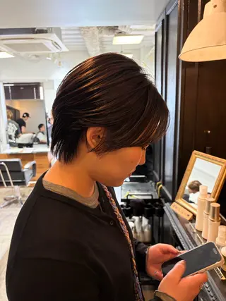 ショート ボブ/レイヤー/透明 感カラー/Dai🌿のヘアスタイル