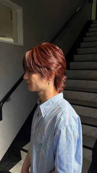 カラー Rin🪷ネイル/ 透明感ヘアカラーのネイルデザイン