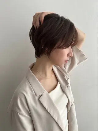 ショート yamamoto yutaroのヘアスタイル
