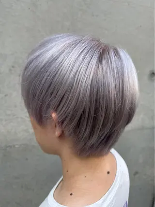 ショート カラー メンズ メンズハイトーン/ ブリーチ💫カイセイのヘアスタイル