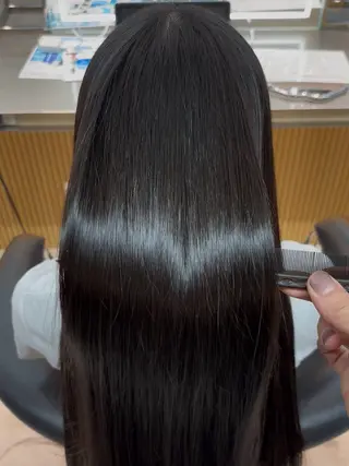 セミロング パーマ 【博多髪質改善】 吉村　清志のヘアスタイル