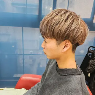 メンズ 特殊パーマ 片山恭兵のヘアスタイル