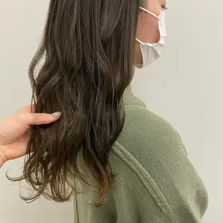 セミロング Okamura Chisatoのヘアスタイル