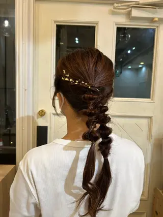 ヘアアレンジ MAISON ema 🩵笹野 希里香のヘアスタイル
