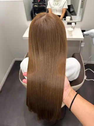 ロング 【美髪矯正 /髪質改善】RINのヘアスタイル