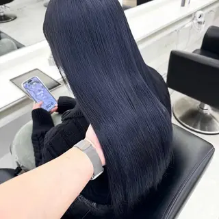 ロング カラー Parve Mix 森 美遥🩶のヘアスタイル