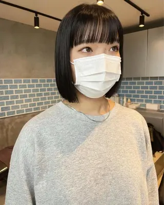ショート カラー 👑ボブはお任せ ミヤノ👑のヘアスタイル