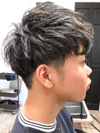 ショート カラー メンズ メンズ特化 TAKE高崎のヘアスタイル