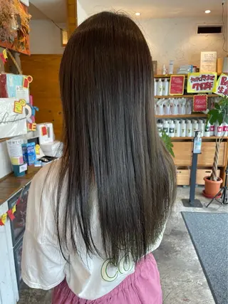 ロング ミンク ユミのヘアスタイル