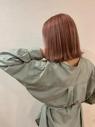 ミディアム 藤本 翔己のヘアスタイル