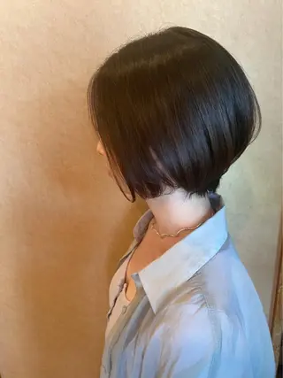 ショート カラー marron 加瀬のヘアスタイル