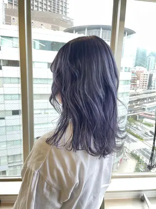 ミディアム 🎗副店長/井上 竜 ブリーチ指名No.1のヘアスタイル