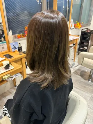 カラー 久保田 光稀のヘアスタイル