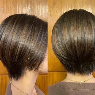 ショート 長谷川 薫のヘアスタイル