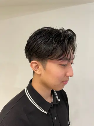 メンズ 三田 真穂のヘアスタイル
