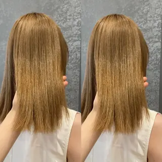 セミロング み うのヘアスタイル