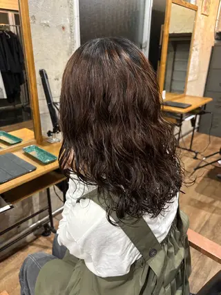ミディアム 透明感カラー/髪質改 善/烏丸御池/寿々乃のヘアスタイル