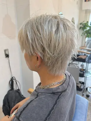 ショート メンズ 溝口 槙里也のヘアスタイル