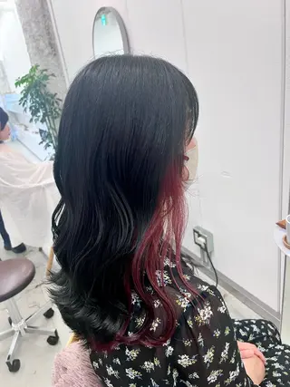 ロング カラー 暖色カラー／ ヘアセット🌛櫻井舞のヘアスタイル