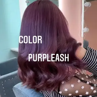 ミディアム カラー エクステ🩵ブリーチ 韓国ヘア🩵KAEのヘアスタイル