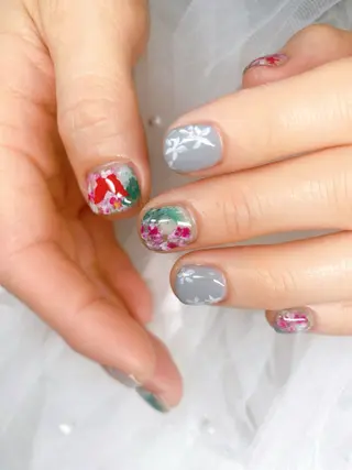 ネイル PLUM  BELL 横浜自宅ネイルのネイルデザイン