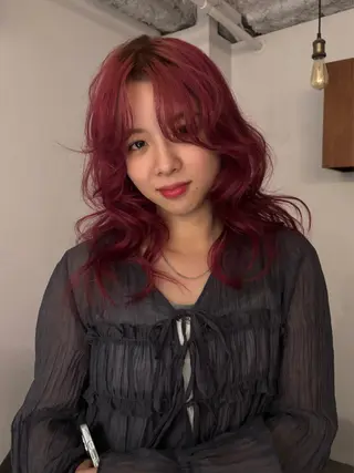 セミロング カラー Iwai sのヘアスタイル