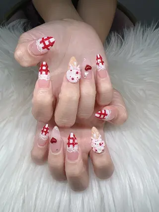 ネイル Lee Nails チップ長さだし専門店のネイルデザイン