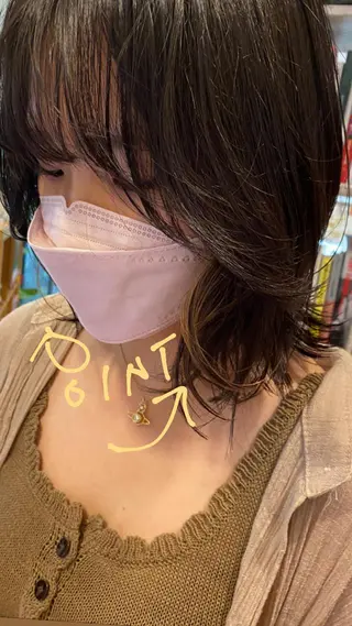 ミディアム Moca 〰️のヘアスタイル