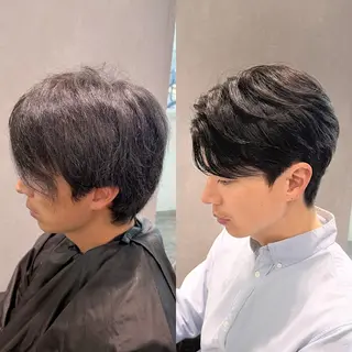 パーマ 濱口 健慎のヘアスタイル