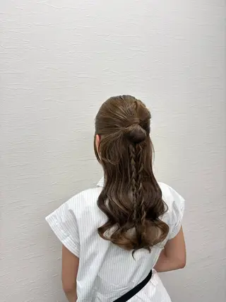 ロング YUMEYAKATA 五条店のヘアスタイル