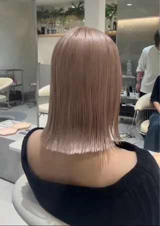 ミディアム カラー 💎透明感カラー特化 💎TAISEIのヘアスタイル
