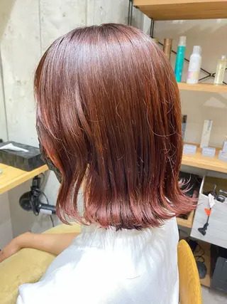 セミロング カラー 似合う髪型見つけます AYAKAのヘアスタイル