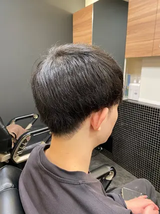 ショート メンズ メンズパーマモデル 大募集中のヘアスタイル