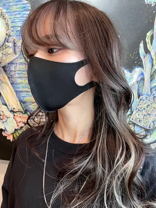 ロング カラー beronica ベロニカのヘアスタイル