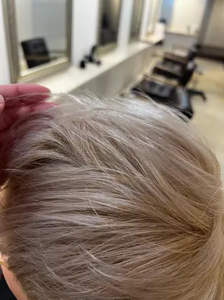 ショート カラー メンズ 🤍中野 レオ🤍のヘアスタイル