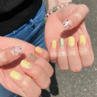 ネイル 地爪育成💅 kanaoanailのネイルデザイン