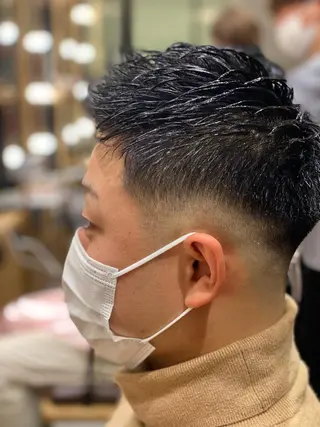 ショート メンズ unopulir 景山 凌のヘアスタイル