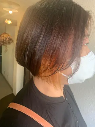 ショート 角戸 りおのヘアスタイル