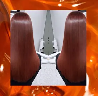 ロング カラー ゆあ🤎暖色系🍊 ミルクティー🥛⭐️のヘアスタイル