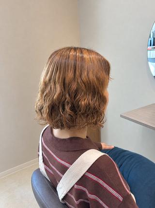 ショート 透明感カラー🫧 大城かえでのヘアスタイル